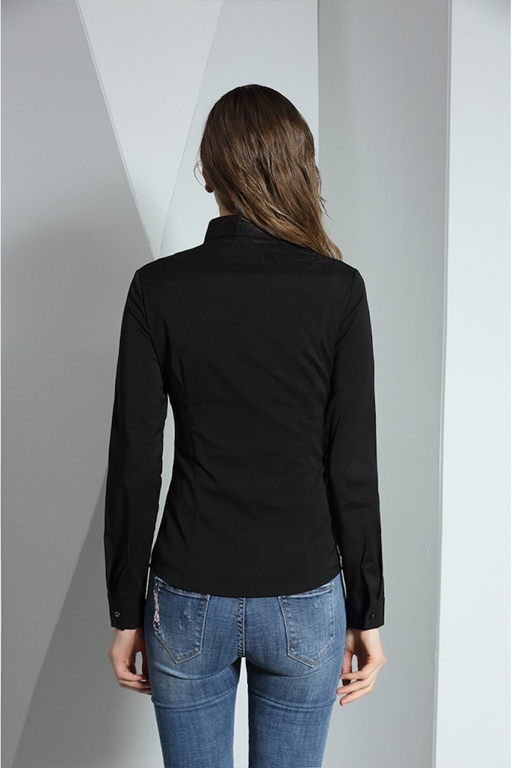 Фото товара 15311, рубашка с булавкой